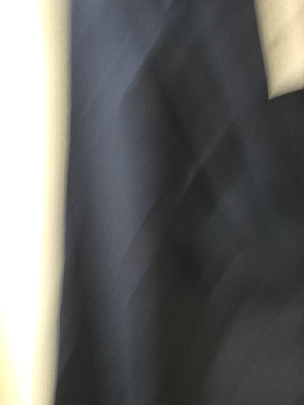 White House Black Market Navy Button-Up Top - Picture 6 of 8